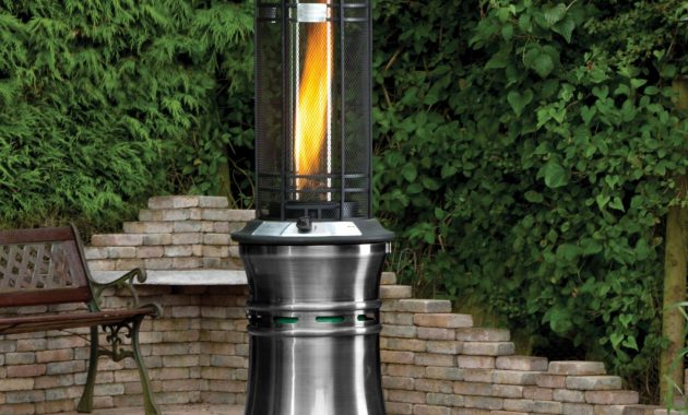 Lifestyle Santorini Flame Gas Patio Heater Gas Patio throughout sizing 1500 X 1418