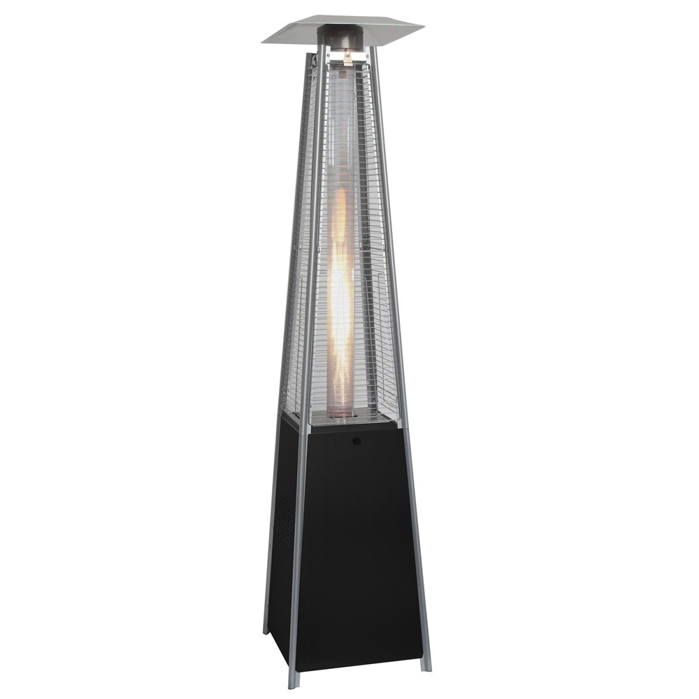 Lifestyle Tahiti Black Flame Outdoor Flame Heater 13kw Gas Patio Heater in size 1000 X 1000