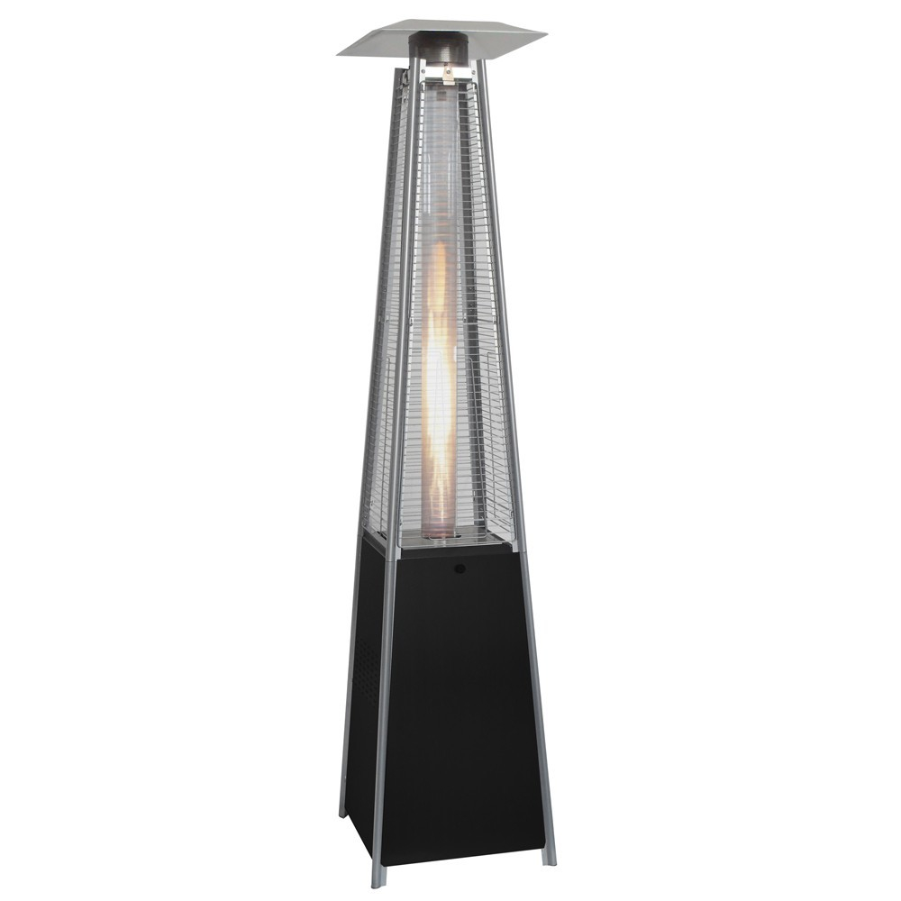 Lifestyle Tahiti Black Flame Outdoor Flame Heater 13kw Gas Patio Heater with regard to sizing 1000 X 1000