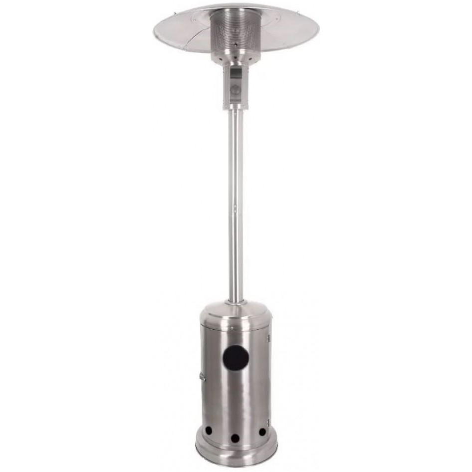 Megamaster Belgrade Patio Gas Heater Stainless Steel in dimensions 946 X 946