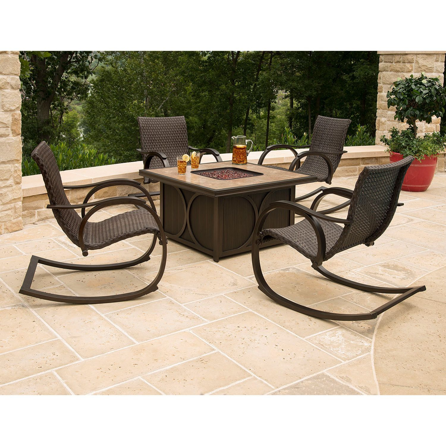 Members Mark Copa 5 Piece Fire Pit Chat Set Sams Club in proportions 1500 X 1500