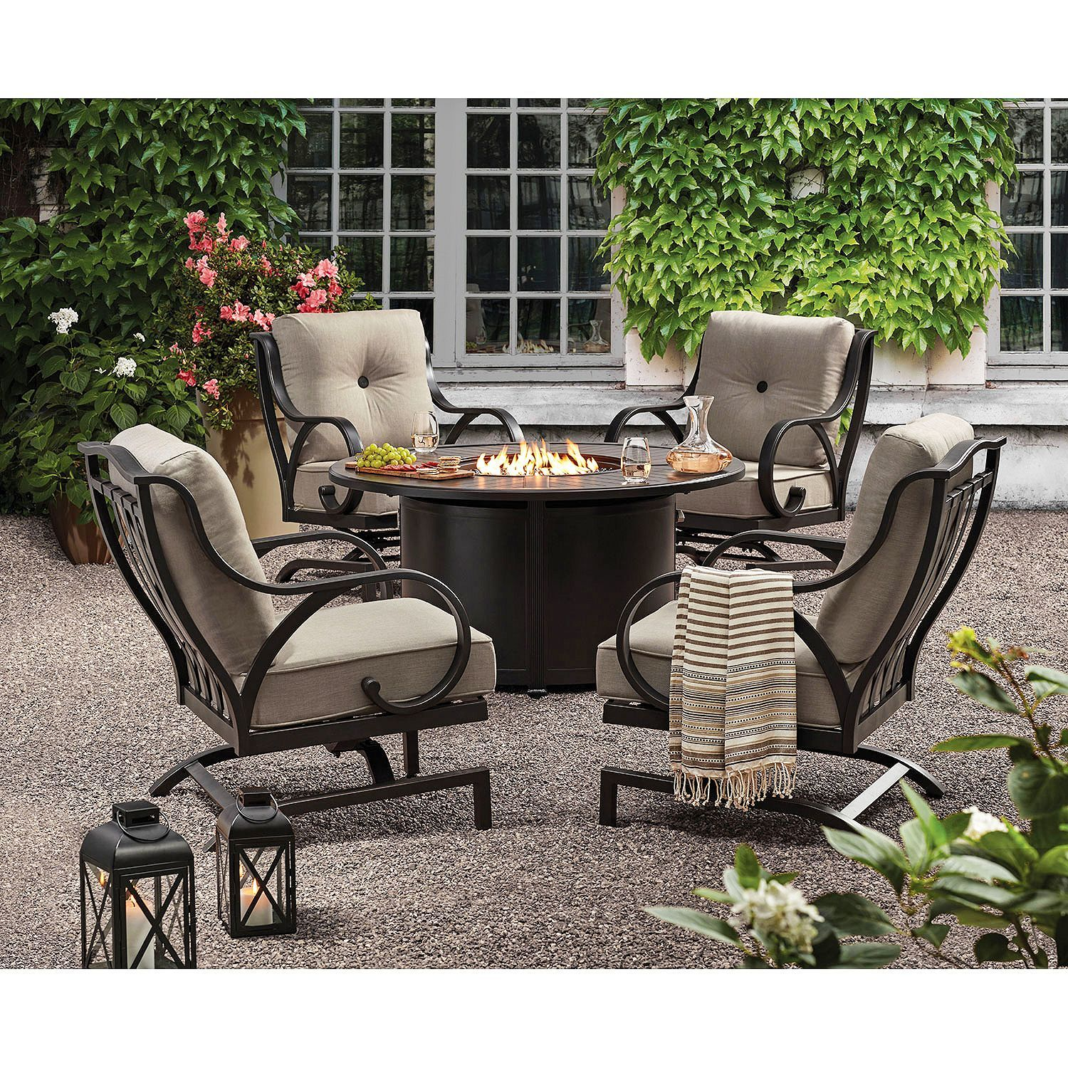 Members Mark Harbor Hill 5 Piece Fire Chat Set Sams Club throughout measurements 1500 X 1500