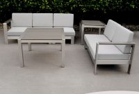 Metal Outdoor Garden Furniture Stainless Steel Effect regarding size 960 X 960