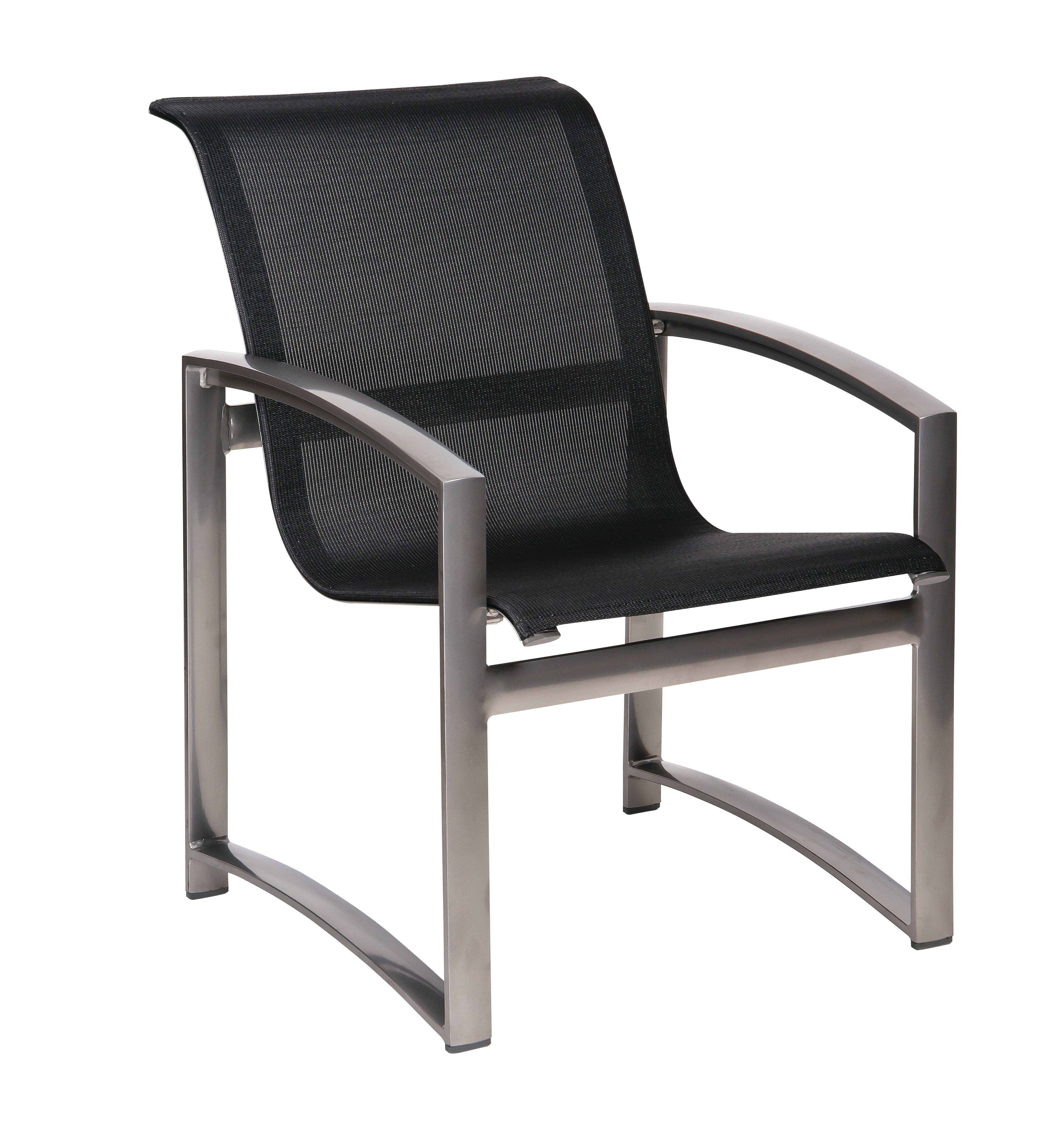 Metropolis Sling Patio Dining Chair inside measurements 4649 X 4912