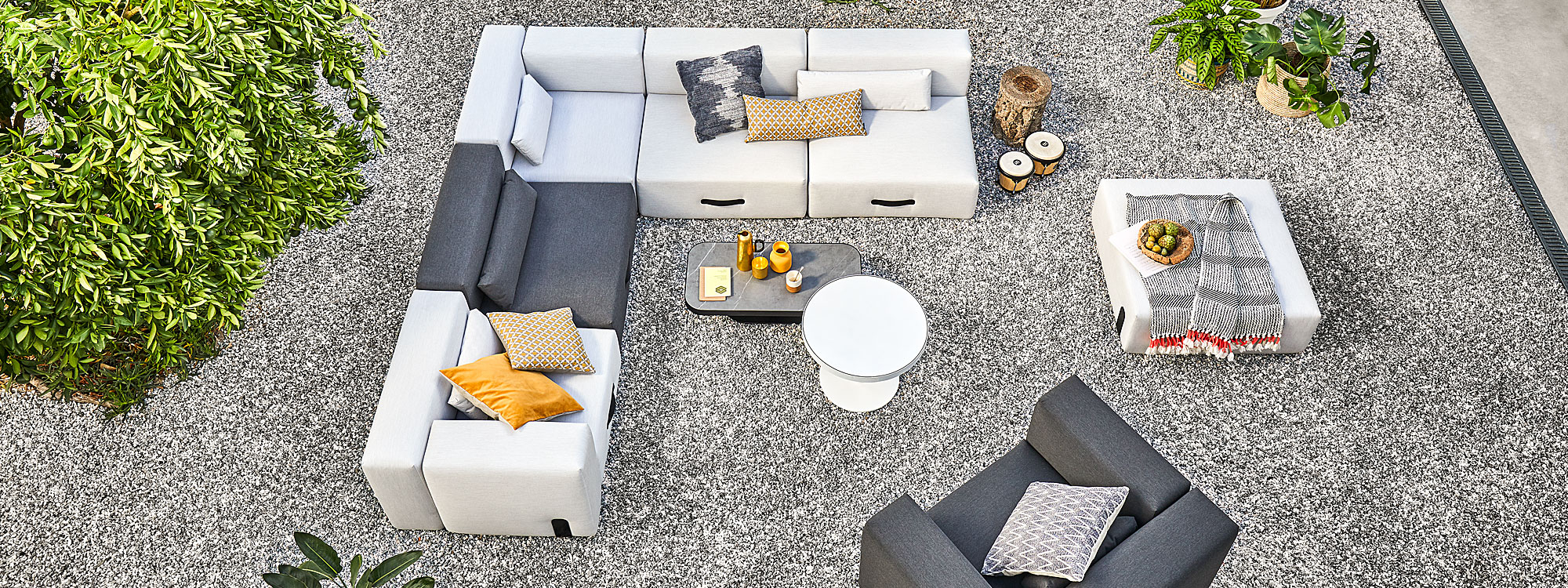 Miami Modern Garden Furniture Sofa German Luxury Exterior with measurements 2000 X 750