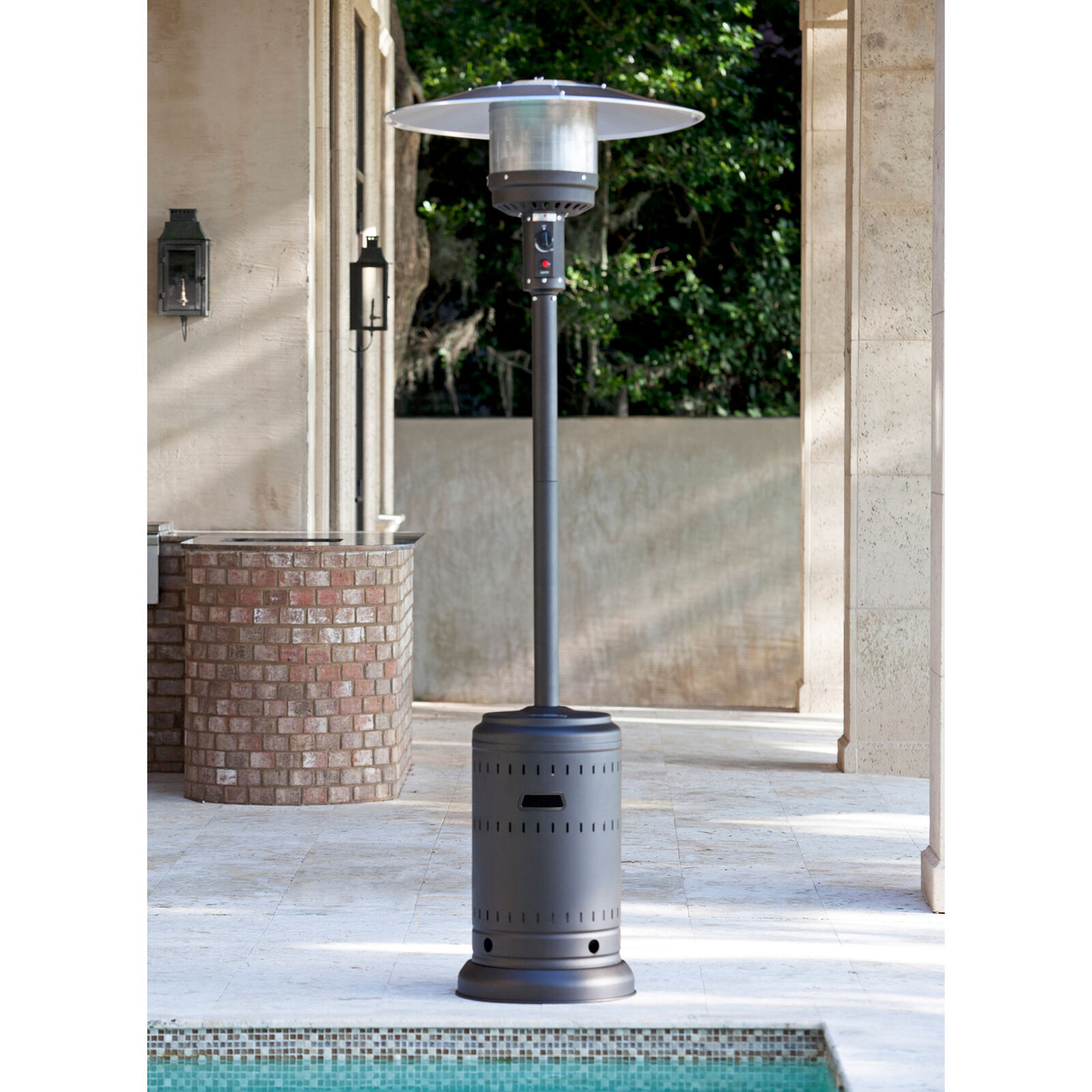 Mocha 46 000 Btu Commercial Patio Heater with regard to dimensions 1600 X 1600