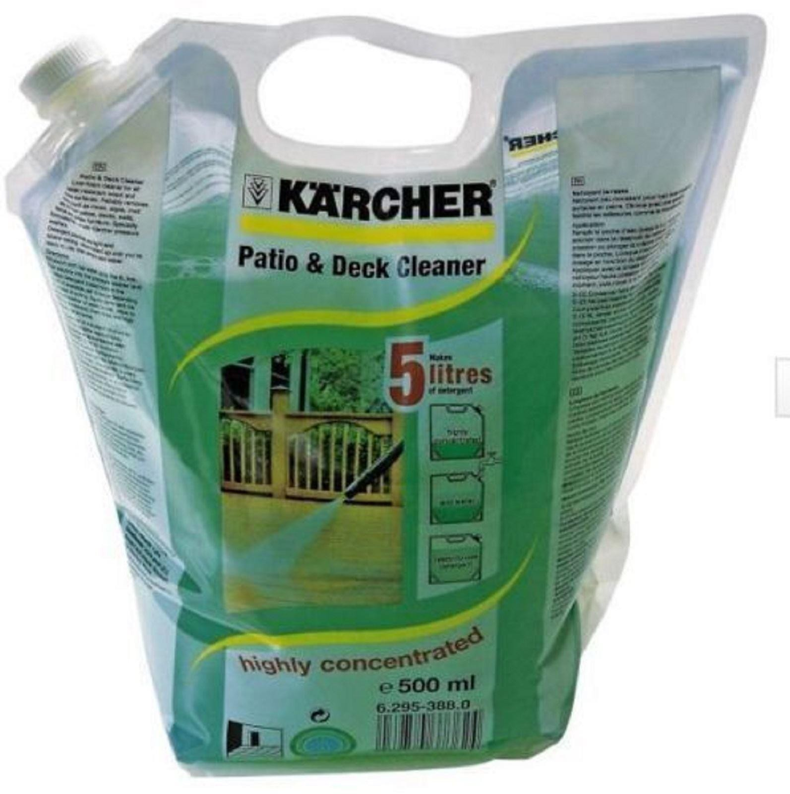 New Karcher Patio And Deck Cleaner 500ml Makes 5 Litres throughout size 1593 X 1600