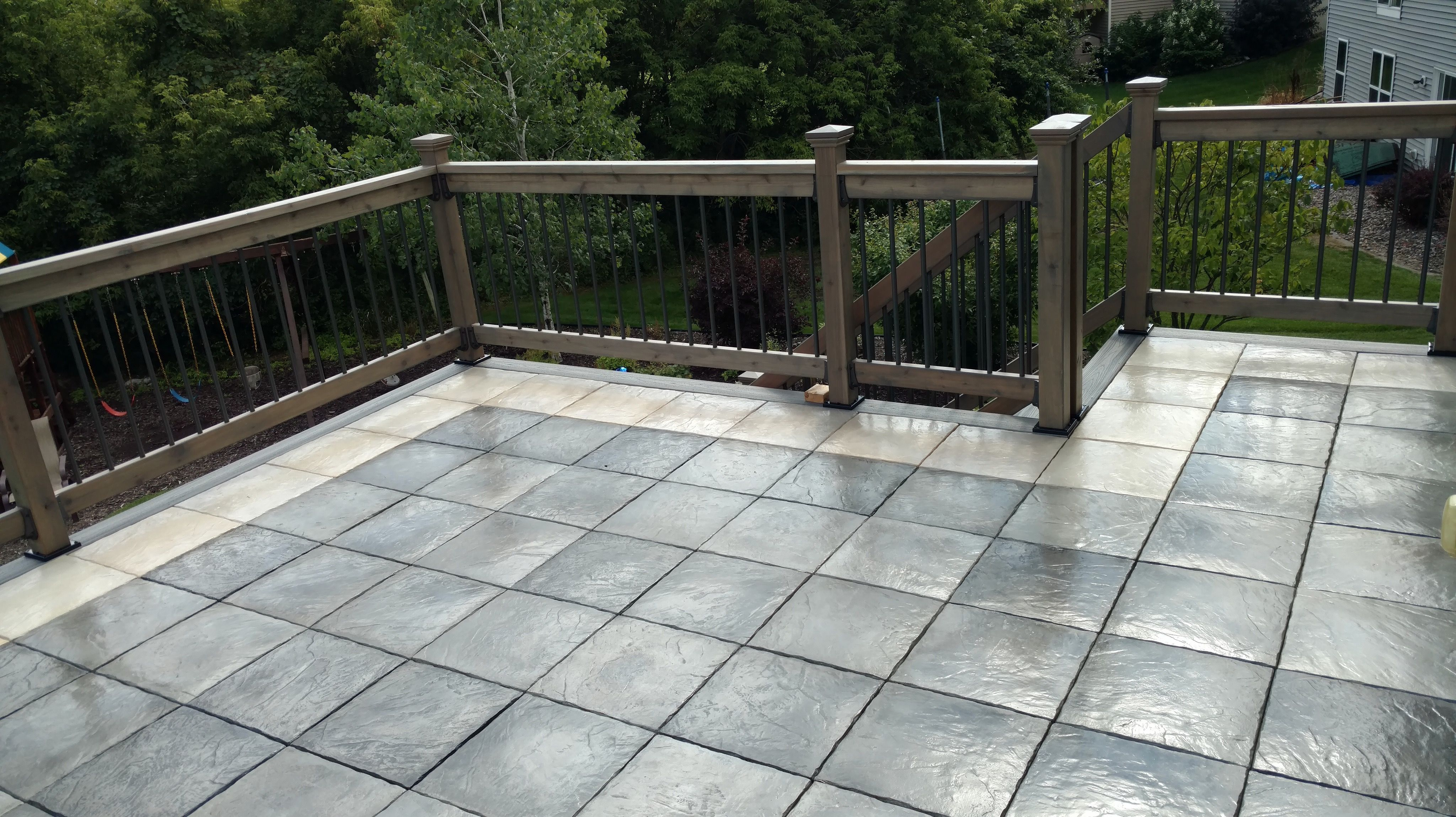 Not Your Ordinary Decking Dektek Tiles Beautiful intended for proportions 4096 X 2299