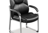 Omega Faux Leather Guest Chair With 350 Lb Weight Capacity with regard to proportions 1000 X 1000