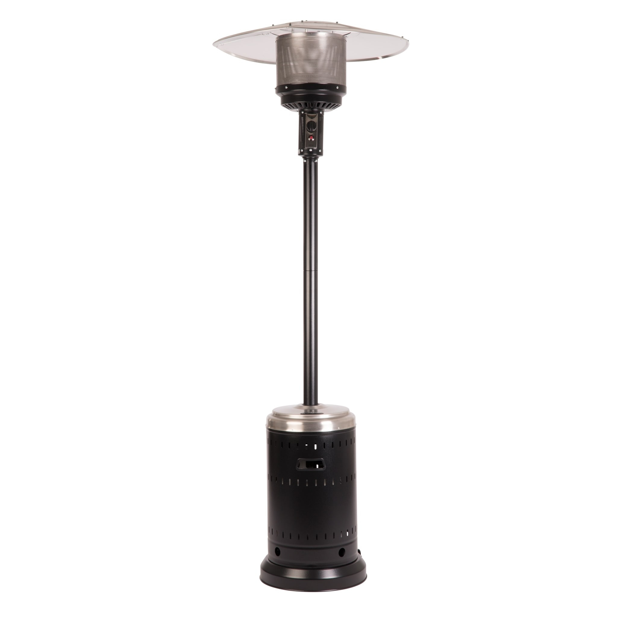 Onyx And Stainless Steel Finish Patio Heater Na Black in measurements 2048 X 2048