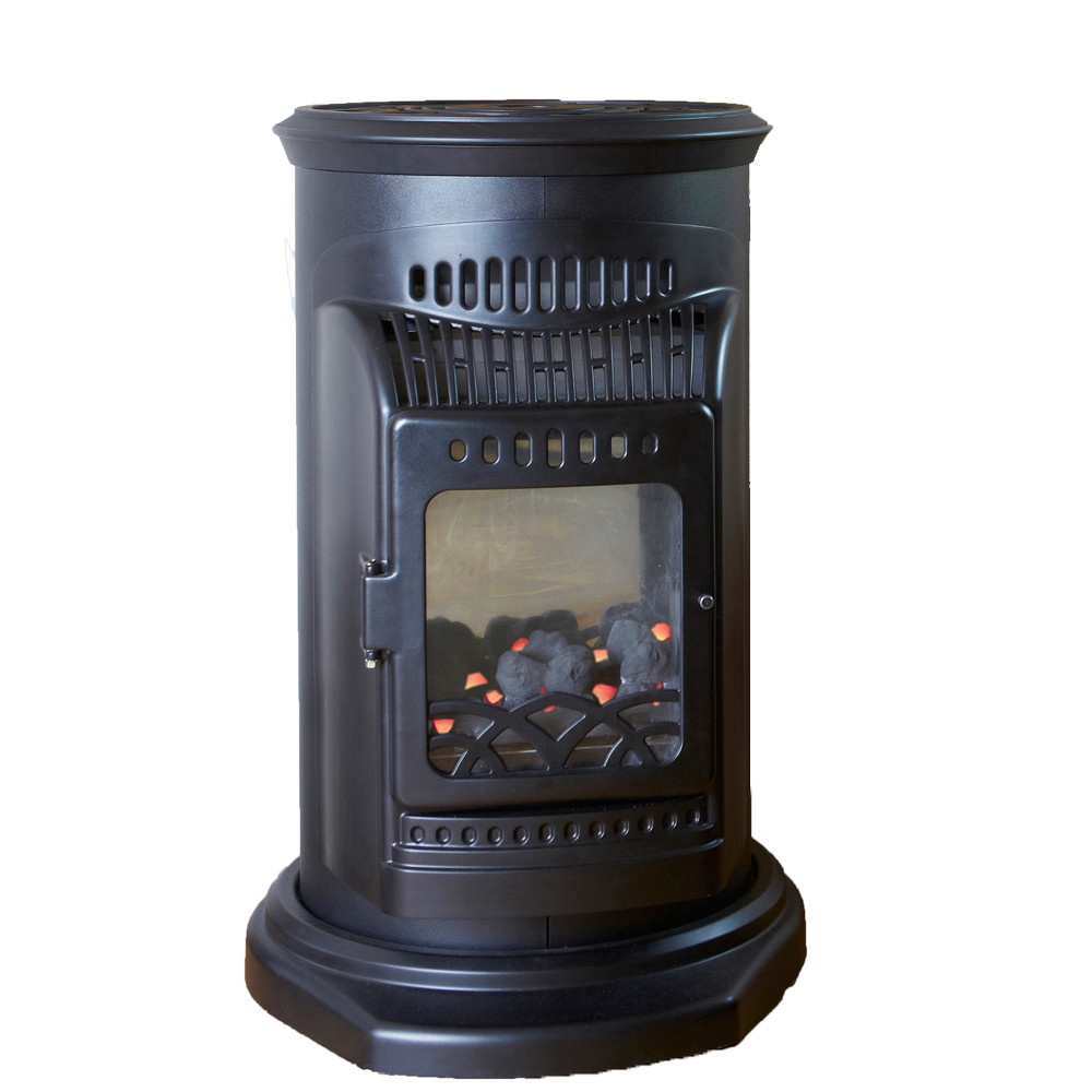 Outback 35582 Canterbury Indoor Flame Effect Cabinet Gas Heater within proportions 1000 X 1000