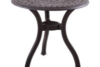 Outdoor Darlee Series 60 Cast Aluminum Round End Patio Table within sizing 3200 X 3200