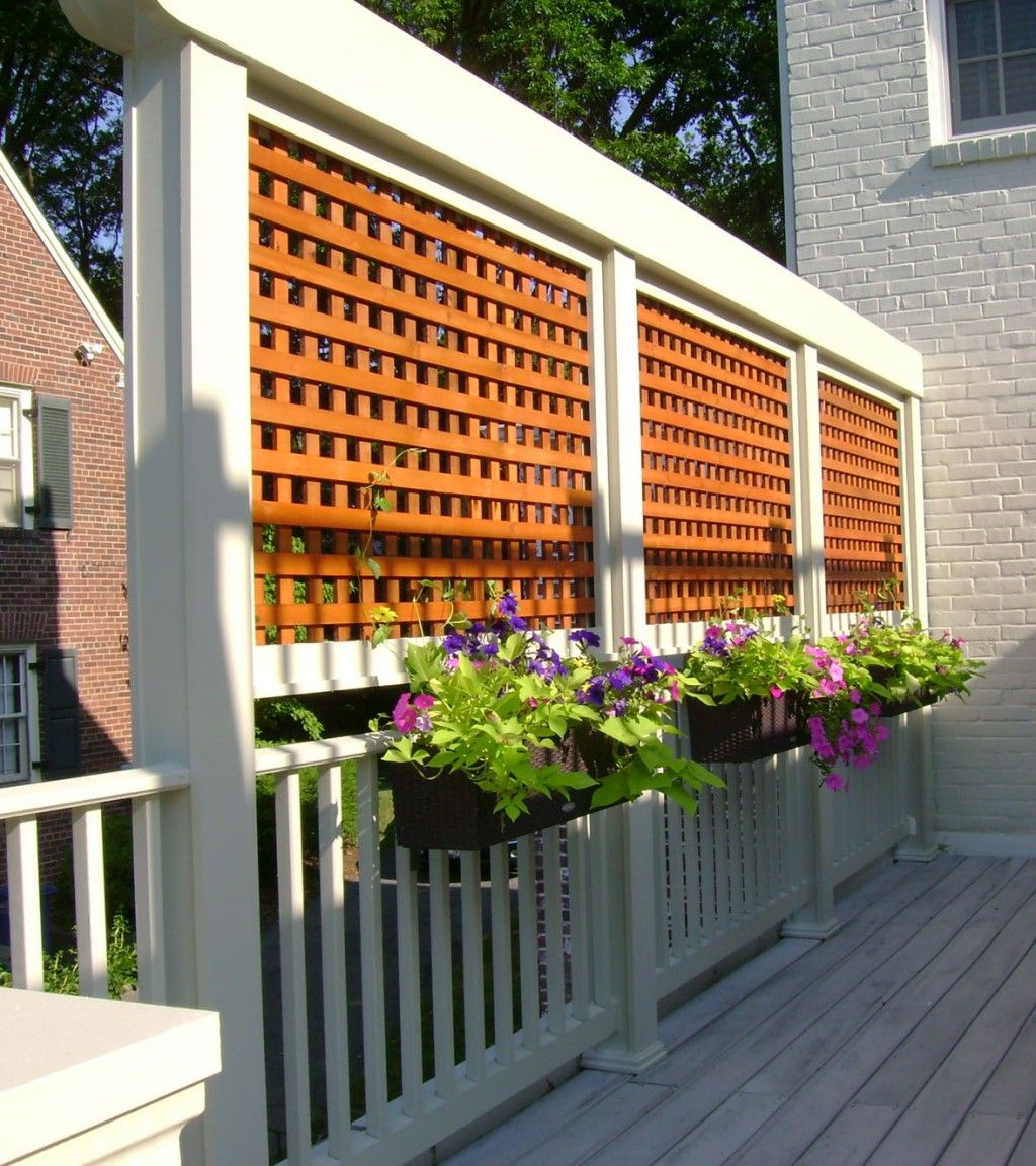 Outdoor Deck Privacy Screens Wall Mounted Fence Garen with regard to measurements 1024 X 1153
