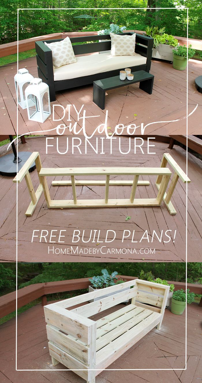 Outdoor Furniture Build Plans Diy Outdoor Furniture intended for proportions 700 X 1326