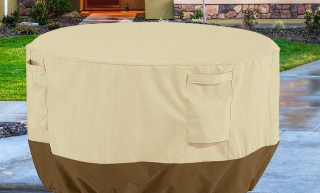 Outdoor Garden Round Table Cover Waterproof Patio Furniture Set Large Small throughout dimensions 1000 X 1000