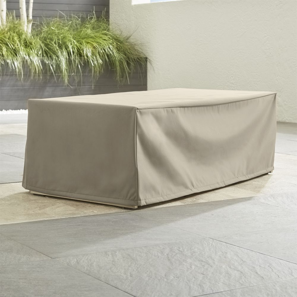 Outdoor Rectangular Coffee Table Cover Crate And Barrel pertaining to measurements 1000 X 1000