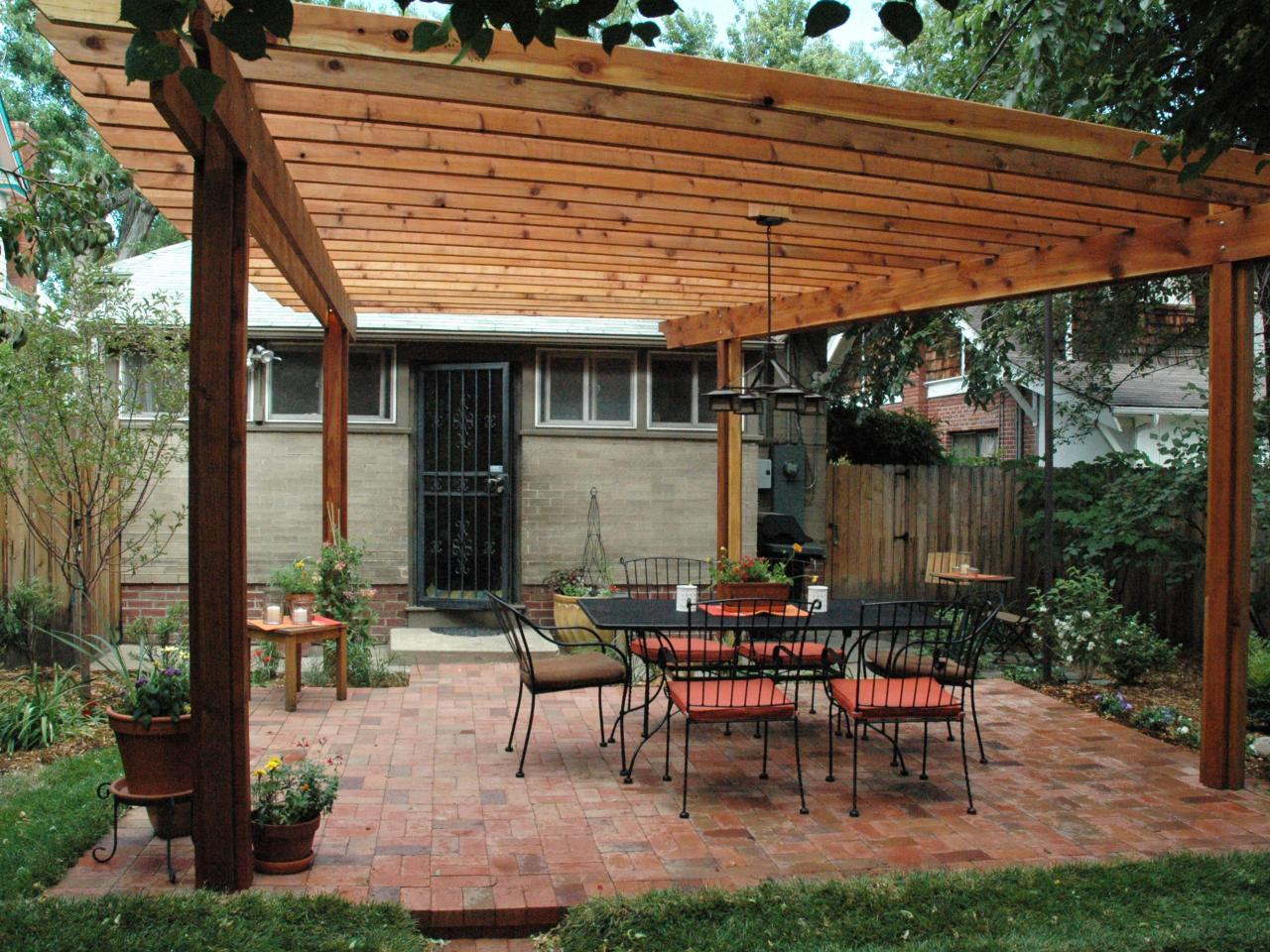 Overhang Patio Backyard Pergola Cantilever Plans Outdoor regarding measurements 1280 X 960