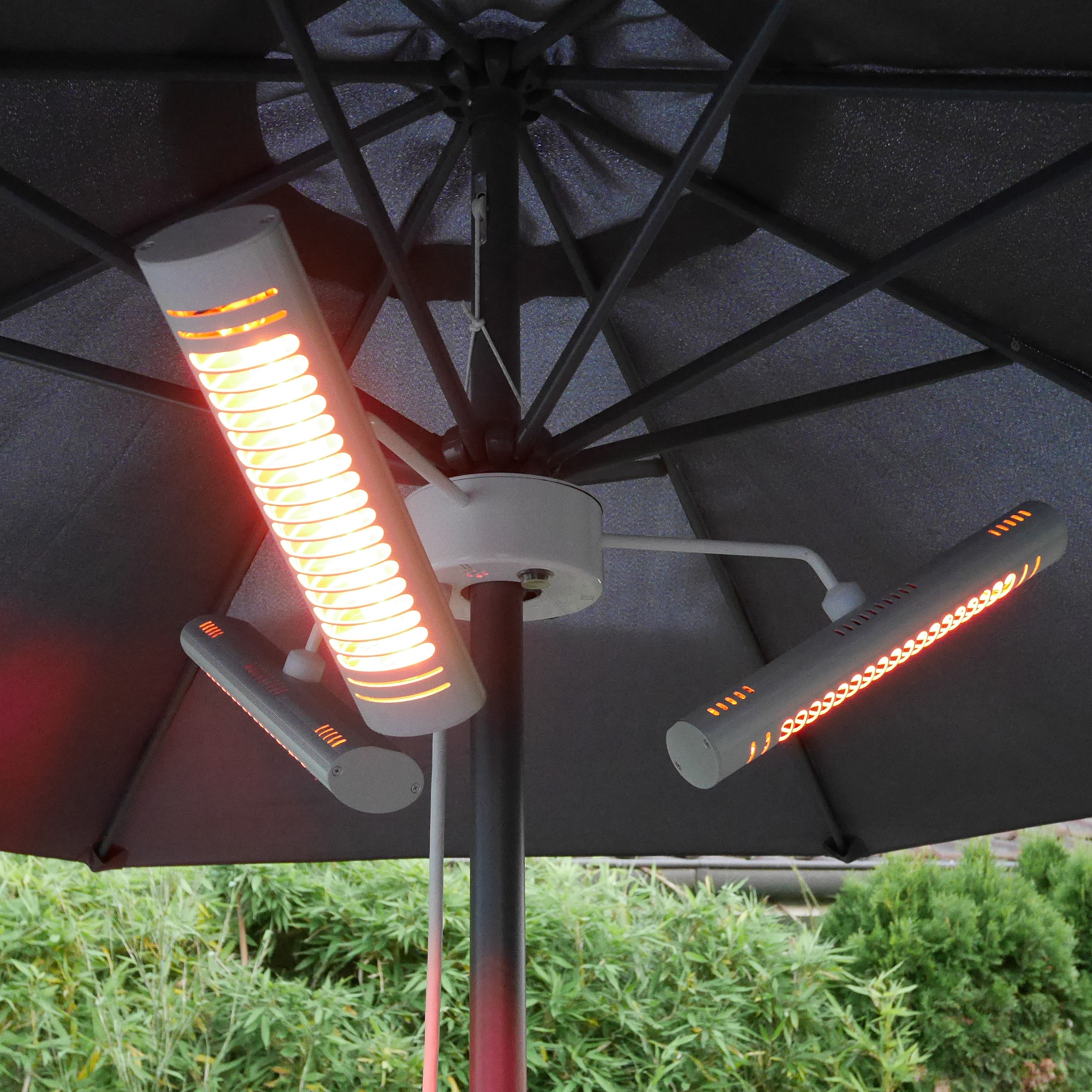 Parasol Heater Electric Infrared Vasner Umbrella X30 for dimensions 2000 X 2000