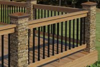 Patio Deck Kit With Handrail 8x8ft There Are A Great Deal throughout proportions 1500 X 1216