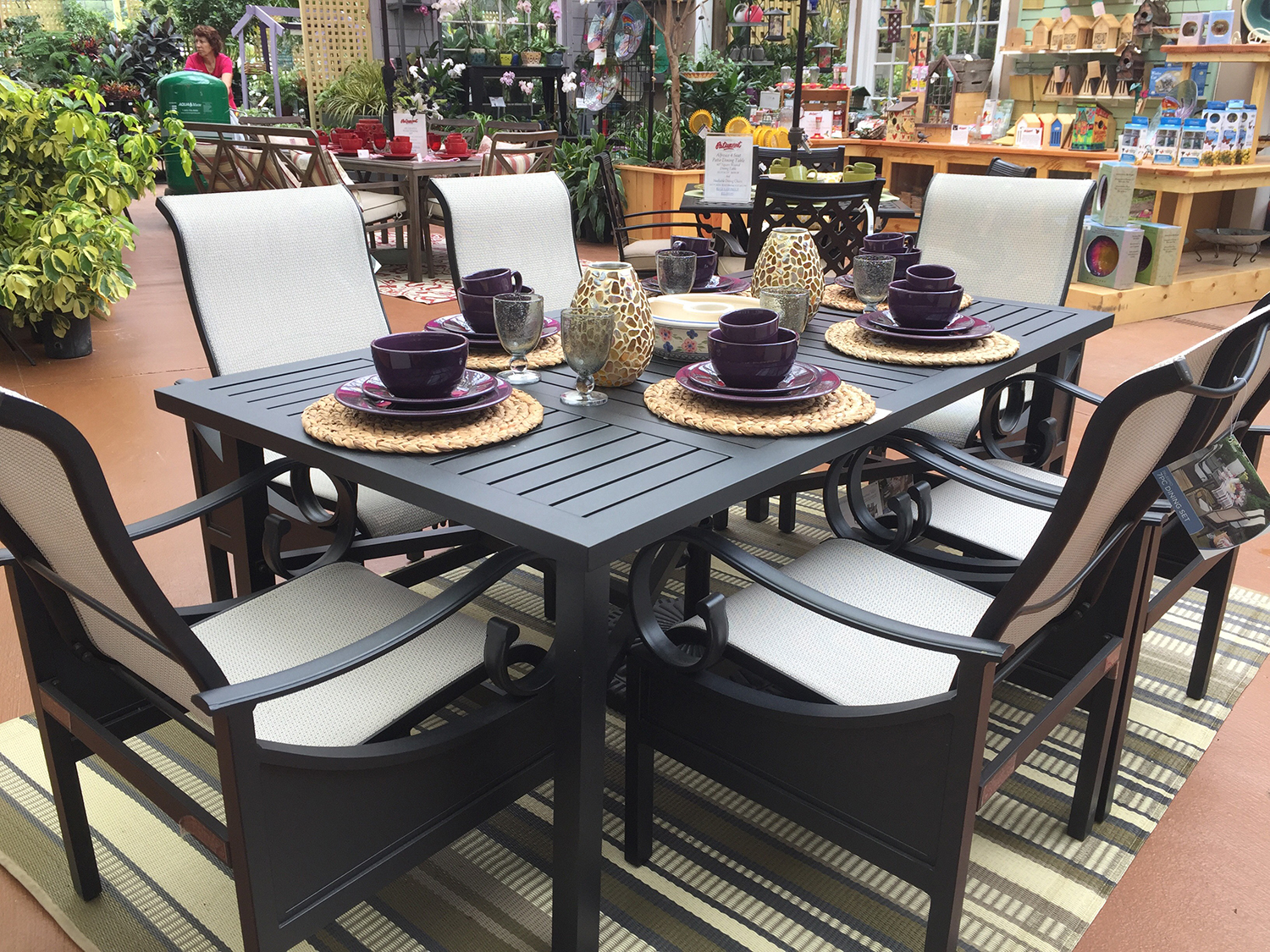 Patio Furniture Dining Sets Bistro Sets Patuxent Nursery pertaining to measurements 1500 X 1125