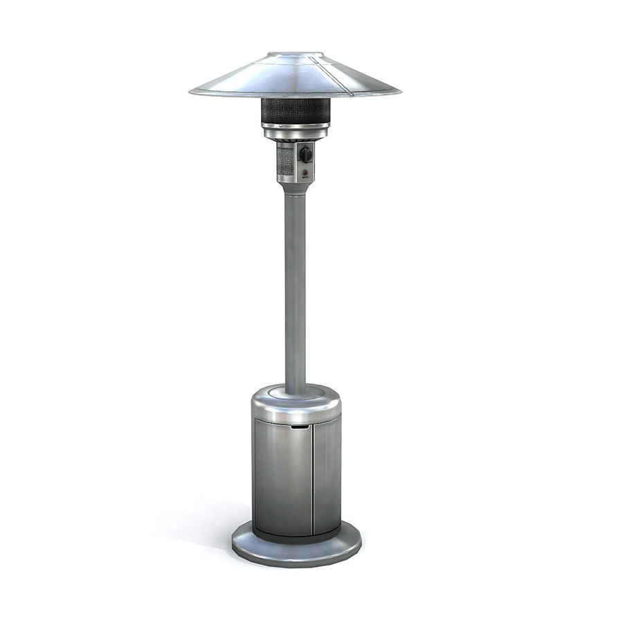 Patio Heater 1 3d Model 15 Unknown Xsi Blend Obj Max intended for proportions 900 X 900