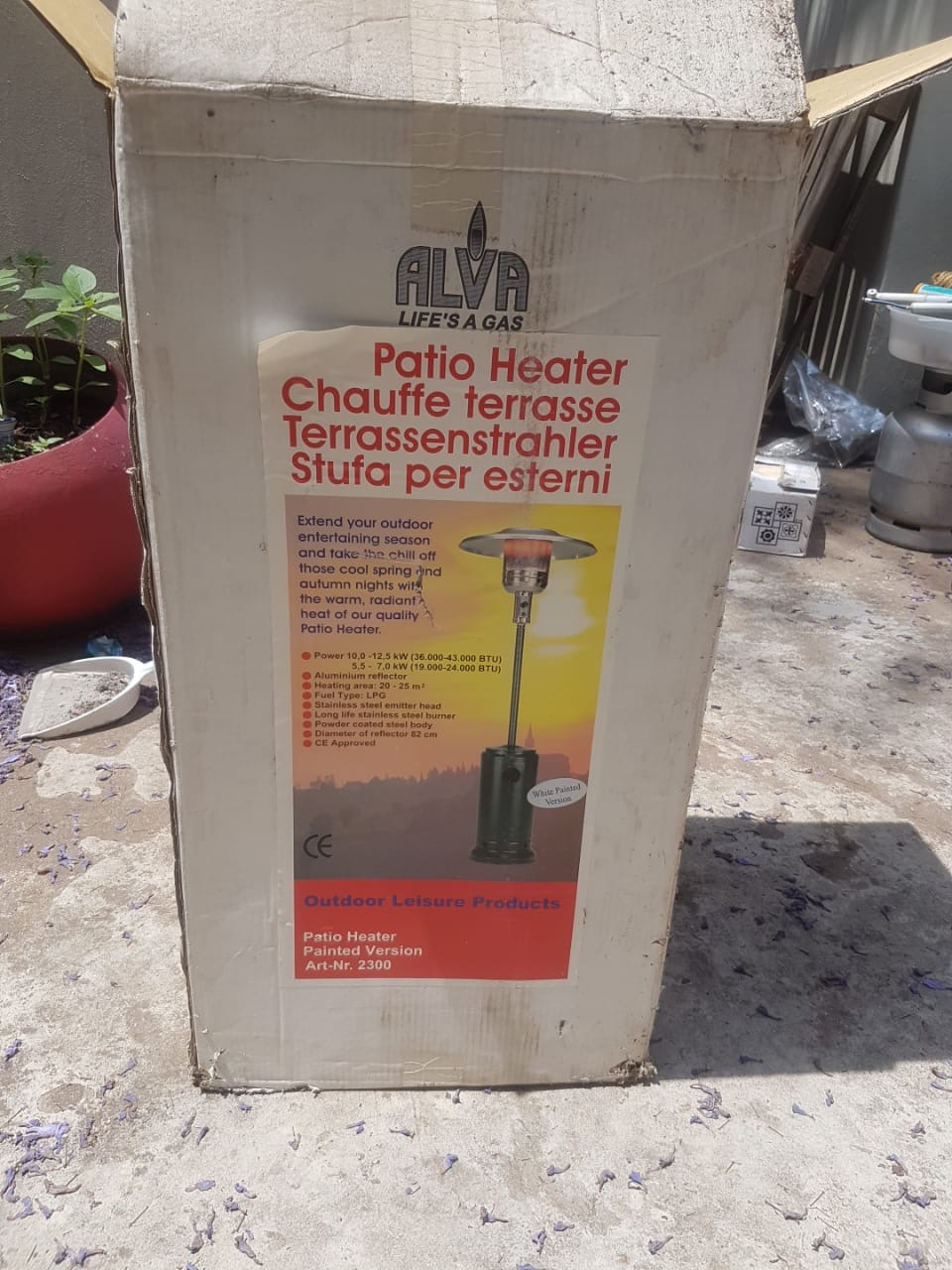 Patio Heater Alva in sizing 960 X 1280