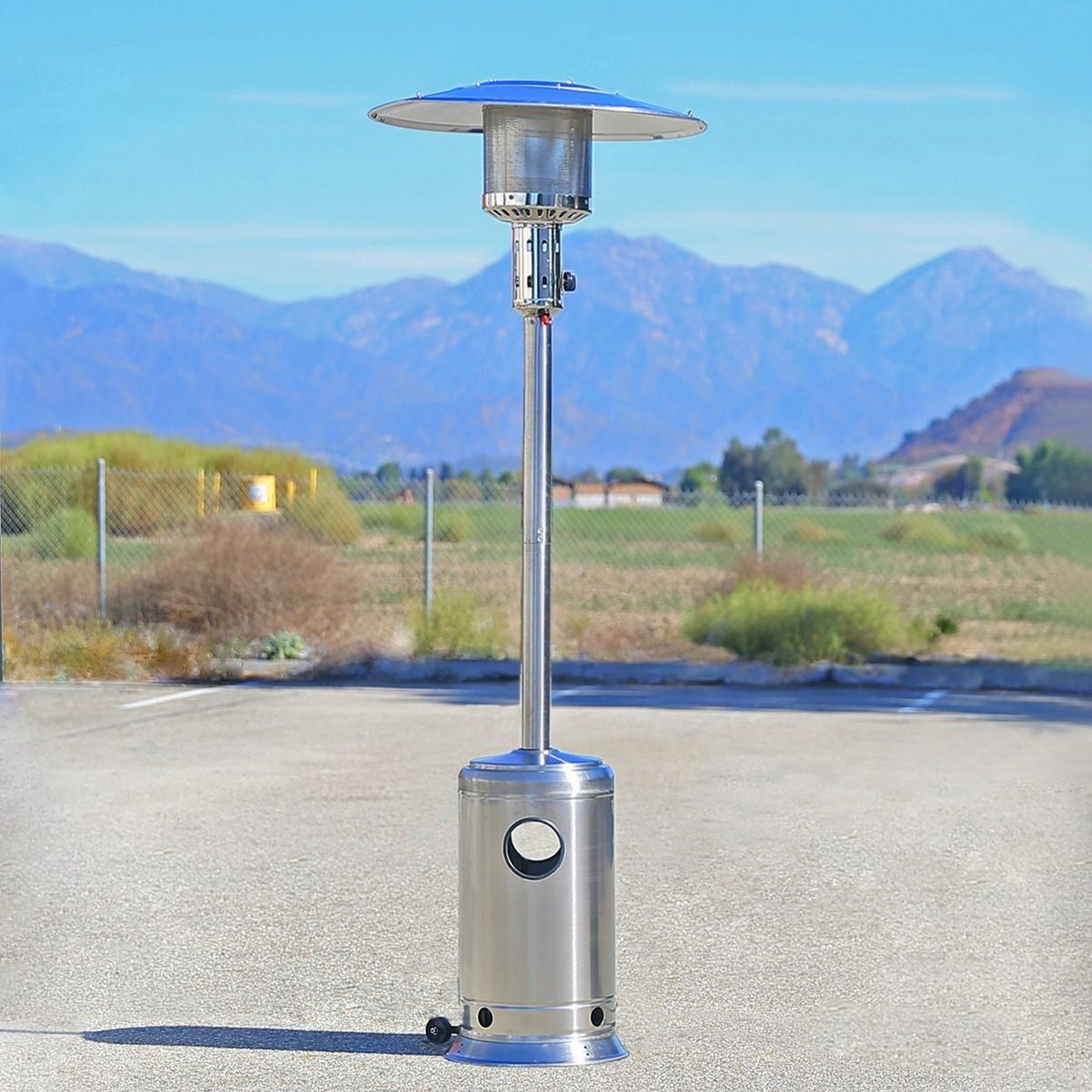 Patio Outdoor Heater Commercial Lp Propane Deck Tall Gas Btu inside dimensions 1200 X 1200