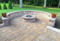 Paver Patio Ep Henry Patio Fire Pit Sitting Wall intended for proportions 4032 X 3024