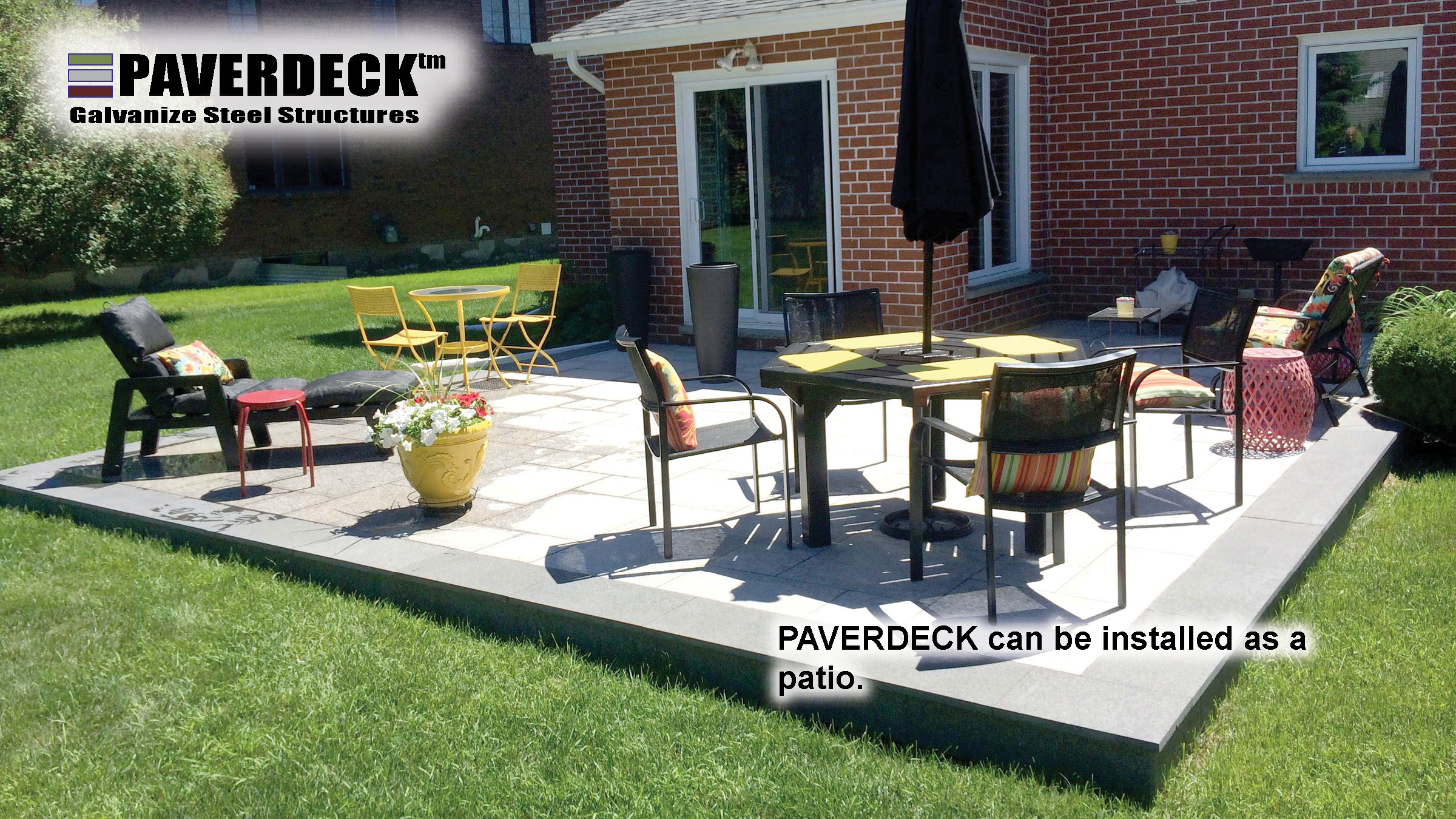 Paverdeck Tiledeck Lifetime Maintenance Free Decks Decking inside sizing 2400 X 1350