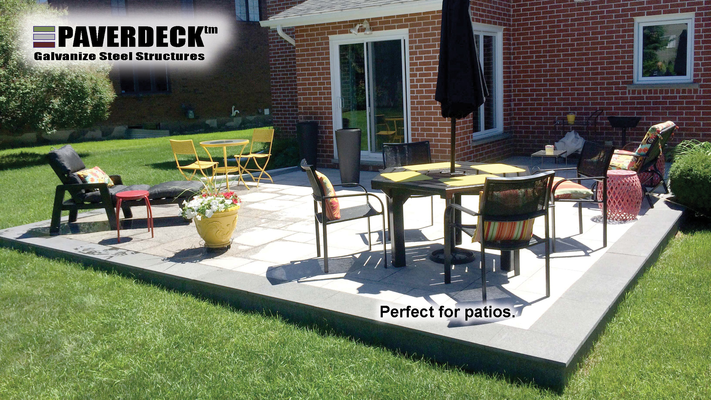 Paverdeck Tiledeck Lifetime Maintenance Free Decks Decking pertaining to dimensions 2400 X 1350