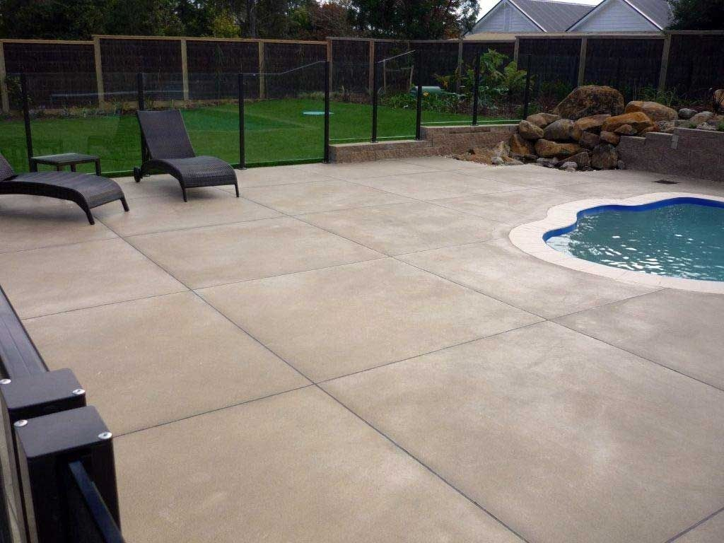 Pin Marisa Bruce On Patio Ideas In 2019 Concrete Patio inside dimensions 1024 X 768