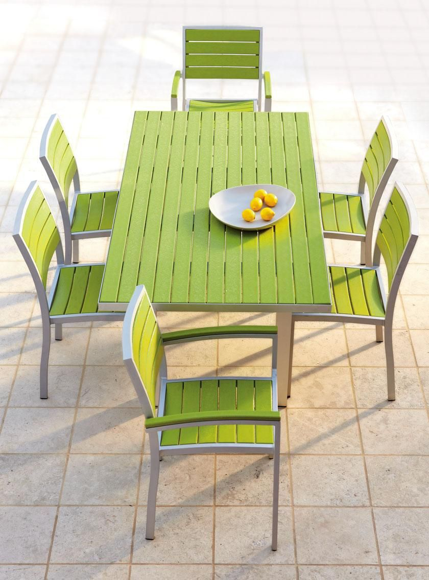Polywood Rectangle Dining Table Recycled Plastic Outdoor in size 840 X 1135