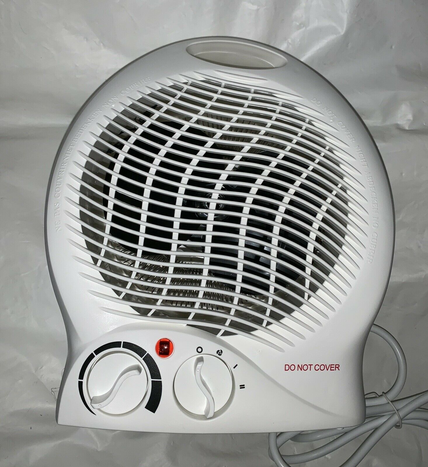 Portable Electric Fan Heater Dunelm Up To 2000w 2 Heat Settings throughout measurements 1466 X 1600