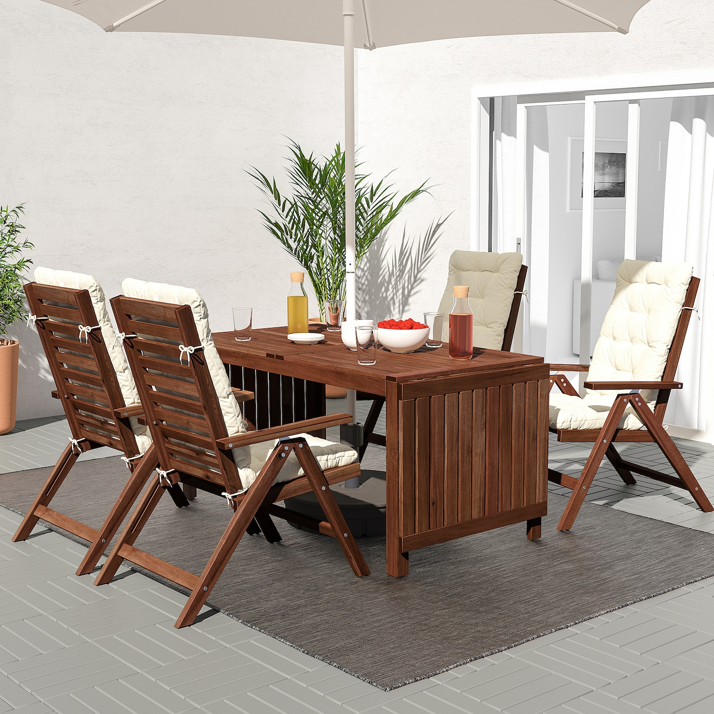 Pplar Reclining Chair Outdoor Brown Foldable Brown Stained Brown throughout measurements 1400 X 1400