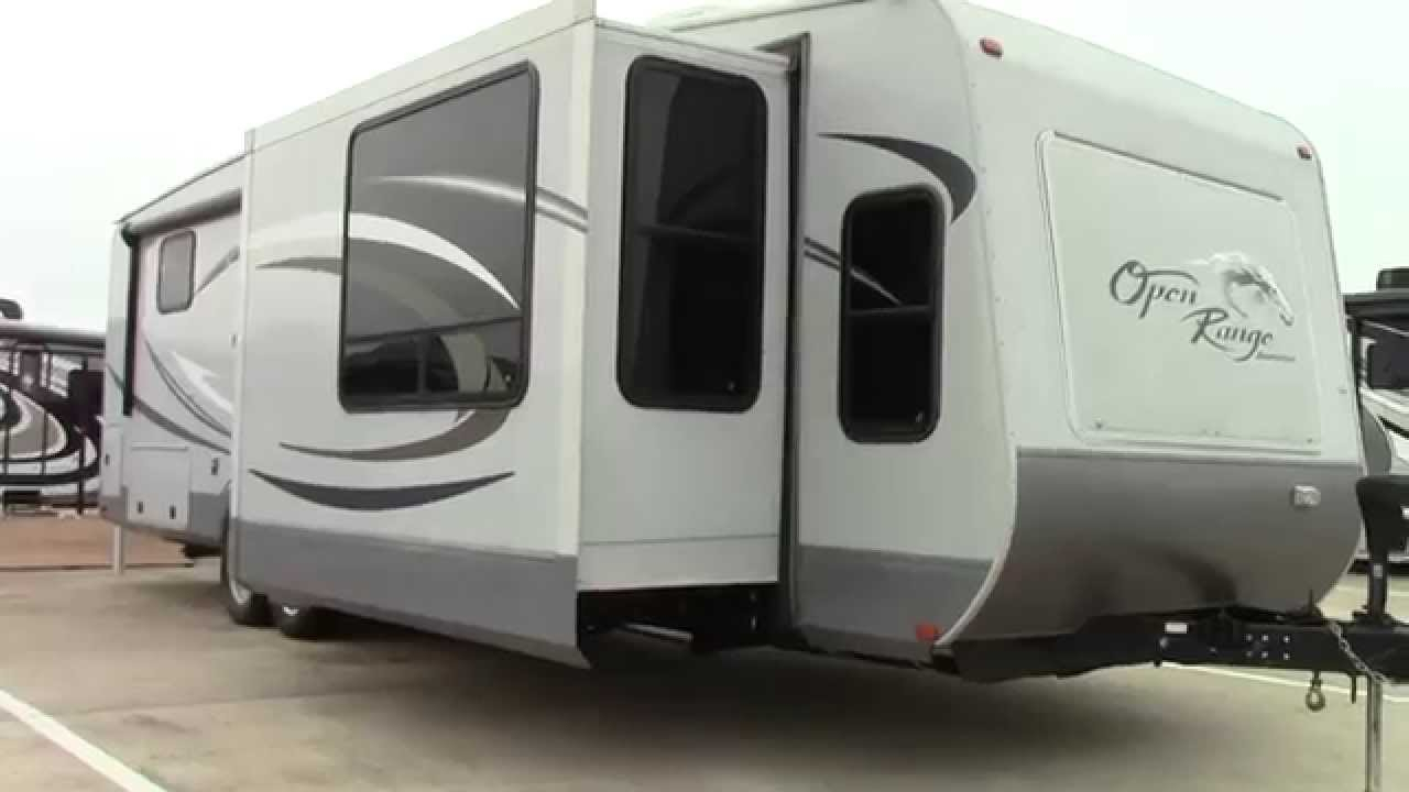 Preowned 2012 Open Range Journeyer 340flr Travel Trailer Rv Holiday World Of Houston In Katy Tx with measurements 1280 X 720