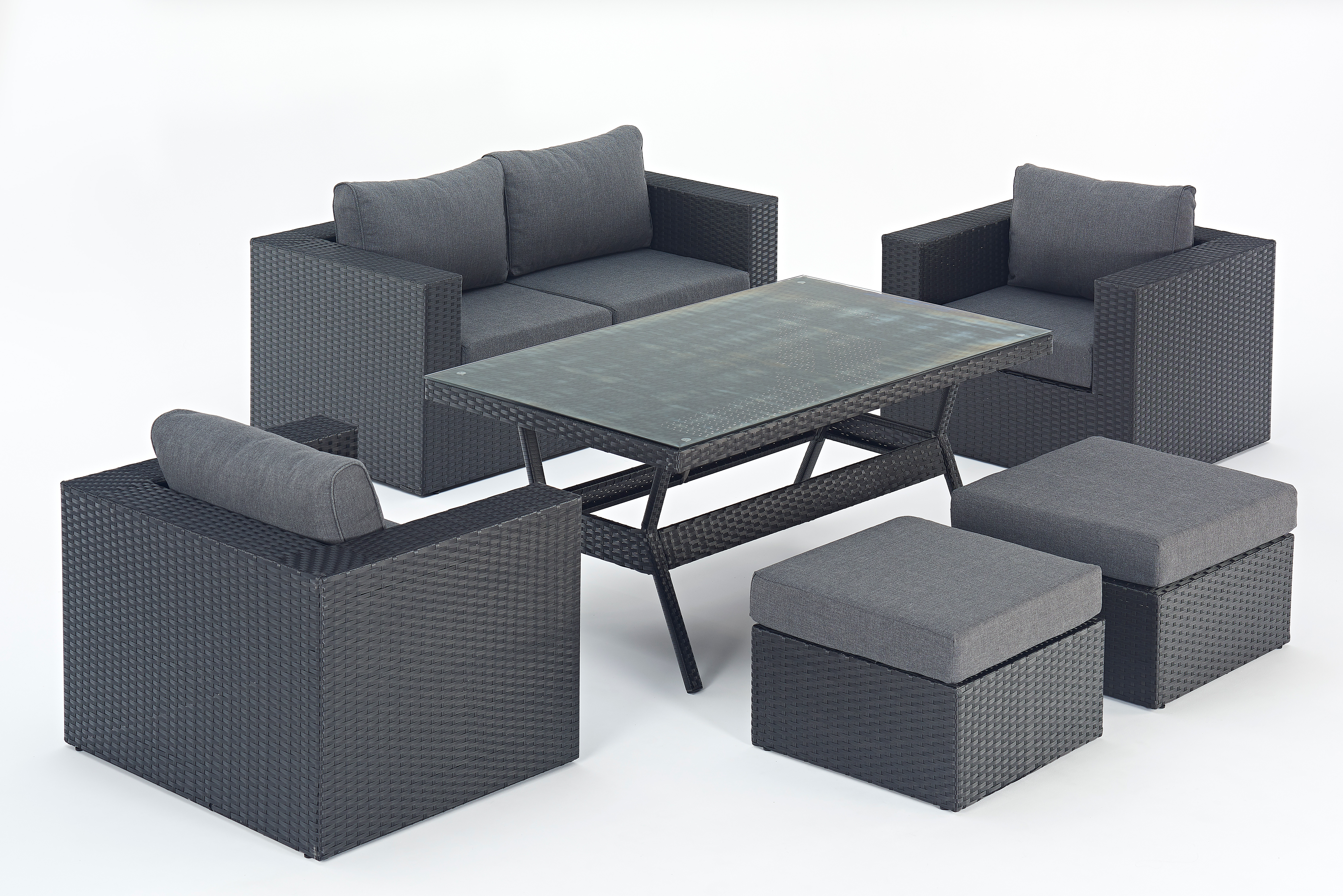 Prestige Sofa Table Set Rattan Outdoor Living Garden Furniture within size 5520 X 3684