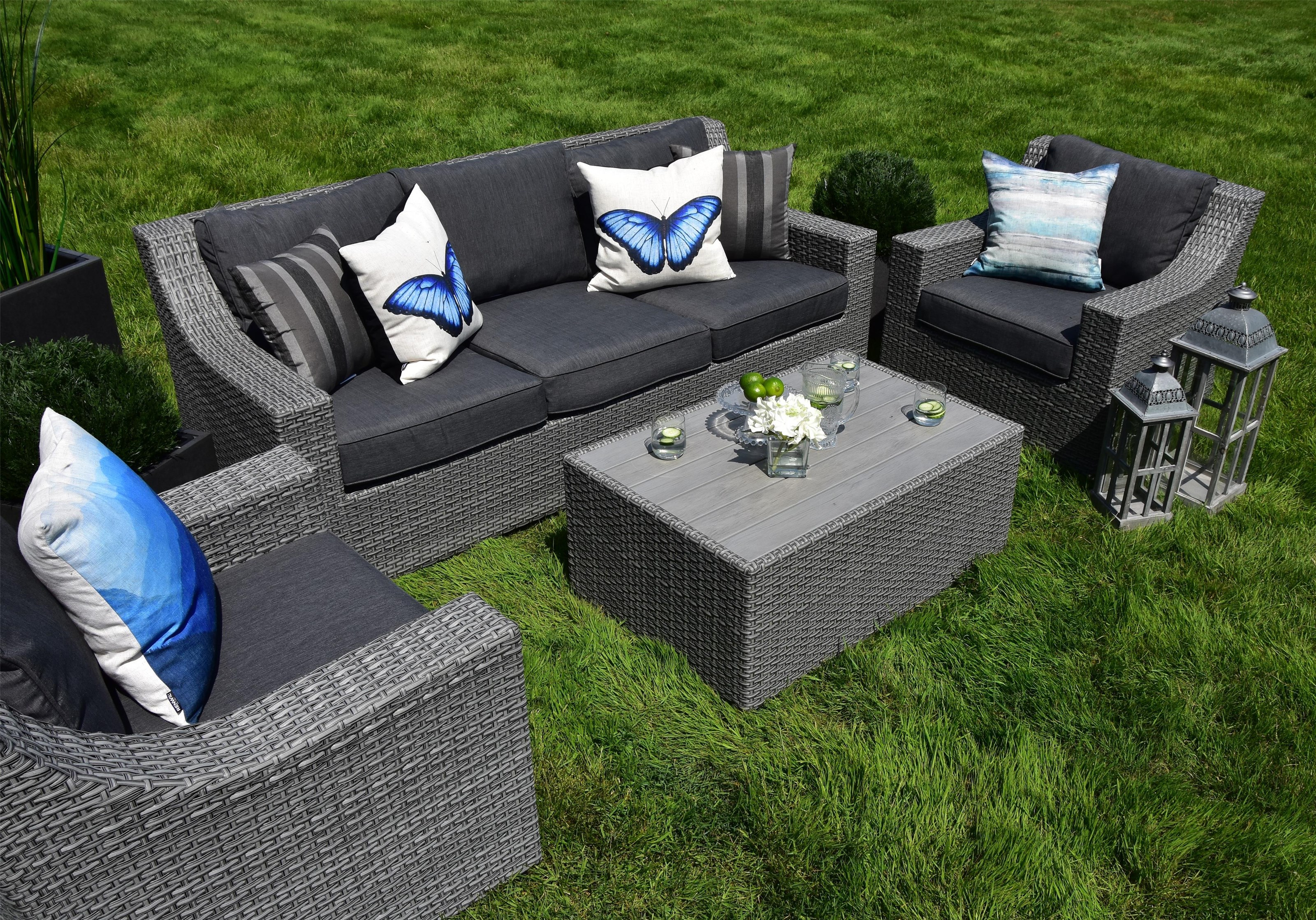 Primo International Newport Primo Aluminum And Wicker with regard to proportions 3200 X 2238