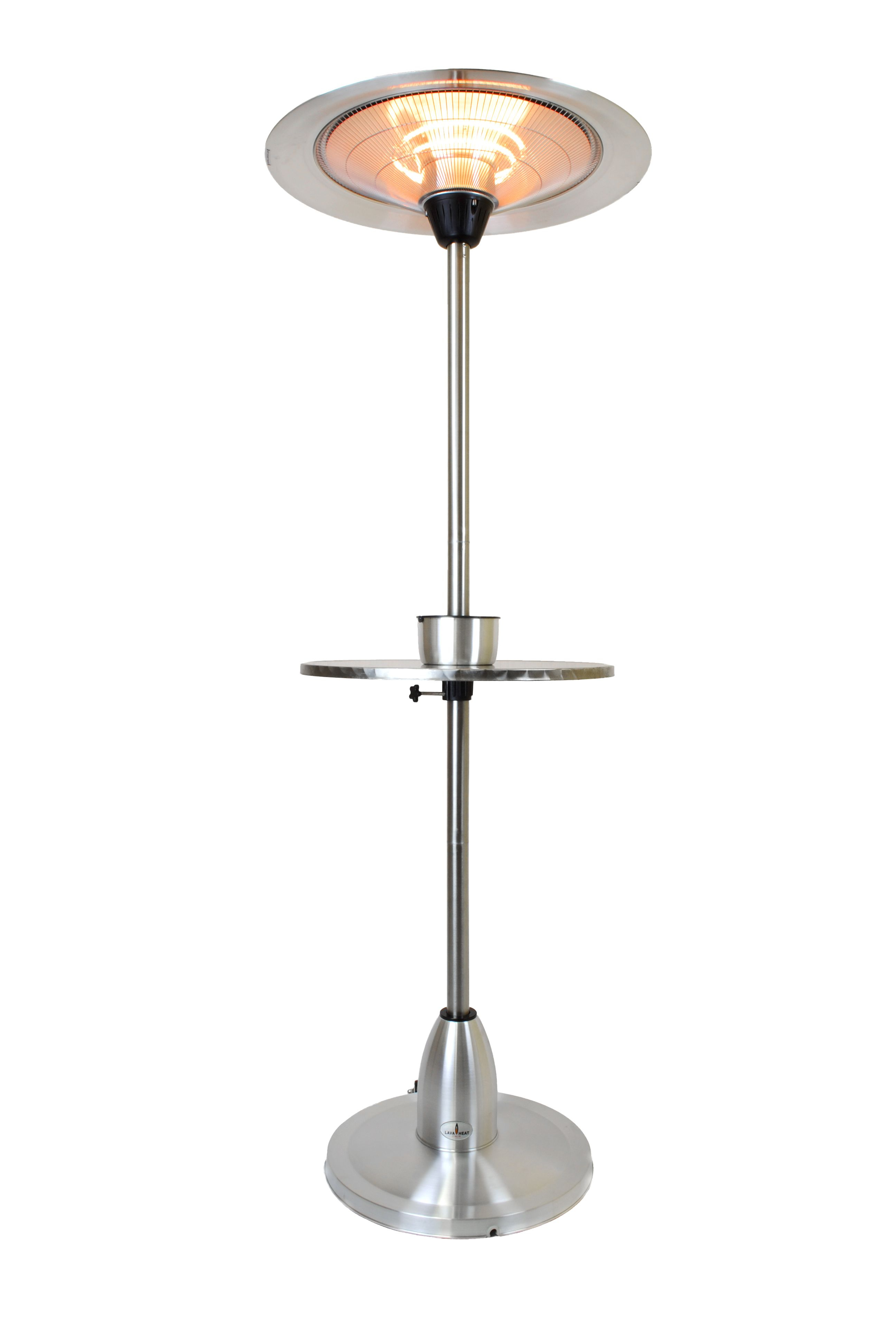 Pub Table Deluxe Patio Heater Stainless Steel Patio intended for sizing 2592 X 3872