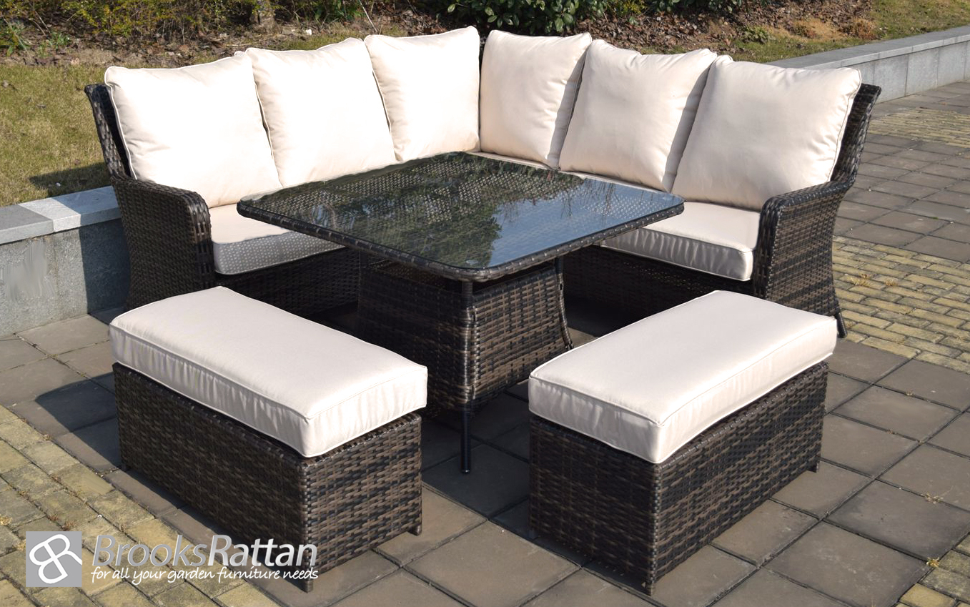 Rattan Garden Furniture Corner Dining Sets Best Quality with regard to size 1357 X 849