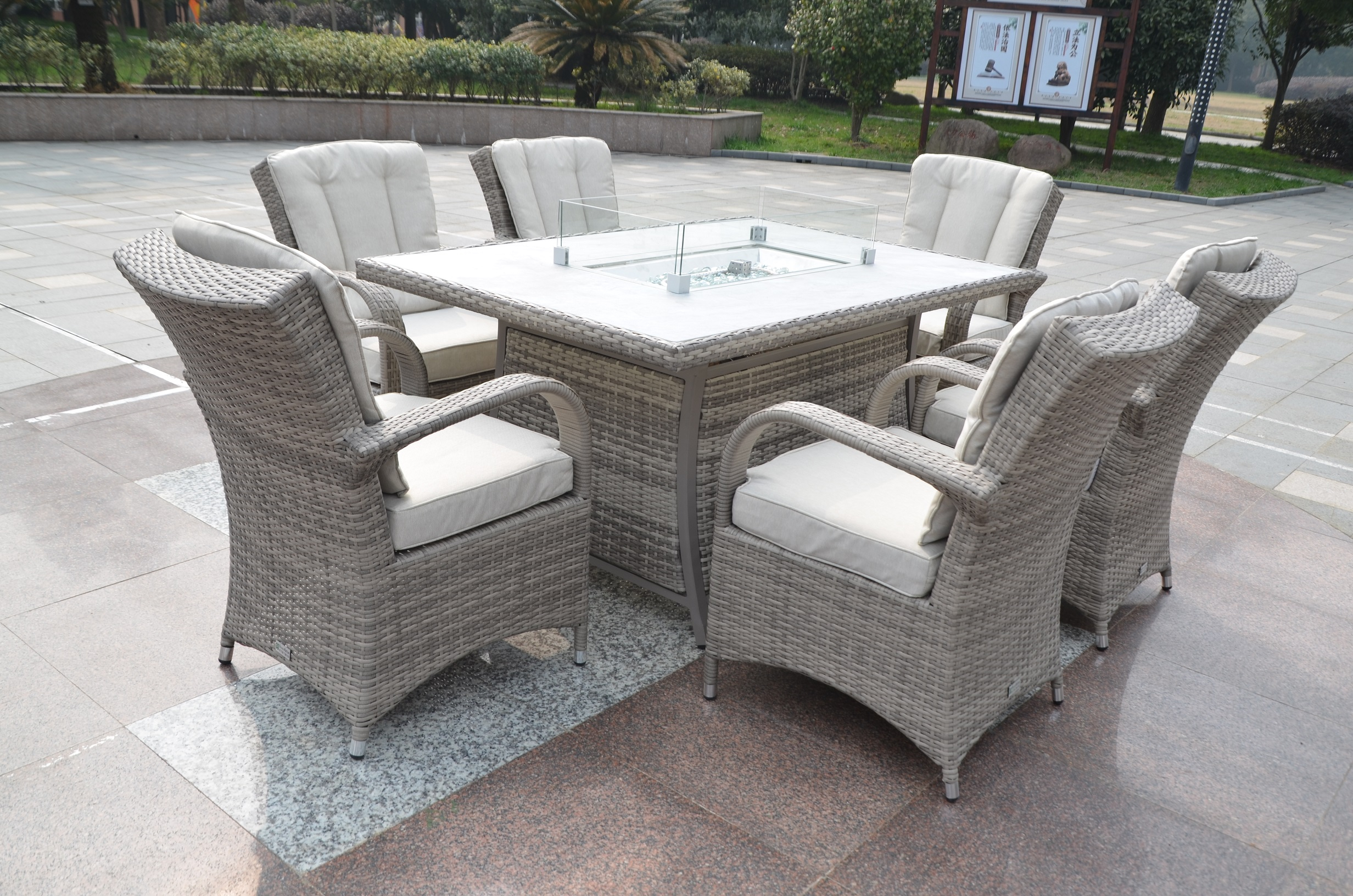 Rattan Garden Furniture Dining Sets Best Quality Rattan pertaining to size 2464 X 1632