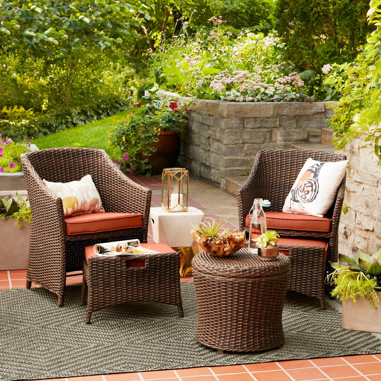 Relax With The Belvedere 5 Piece Chat Set From Threshold for size 1560 X 1560
