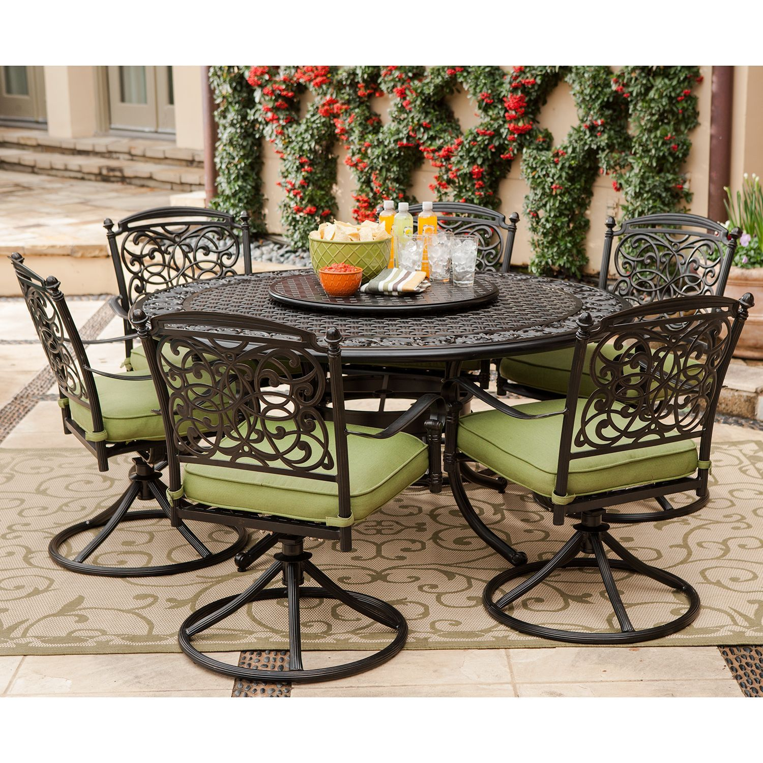 Renaissance Outdoor Patio Dining Set 9 Pc Sams Club within proportions 1500 X 1500