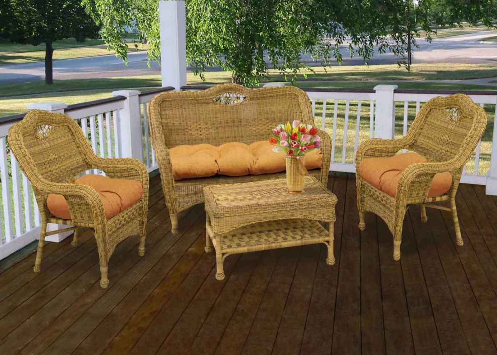 Resin Wicker Patio Furniture Outdoor Decorations Best pertaining to proportions 1600 X 1143