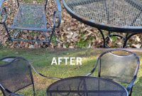 Restore Metal Outdoor Furniture To Like New Patio inside measurements 822 X 1024