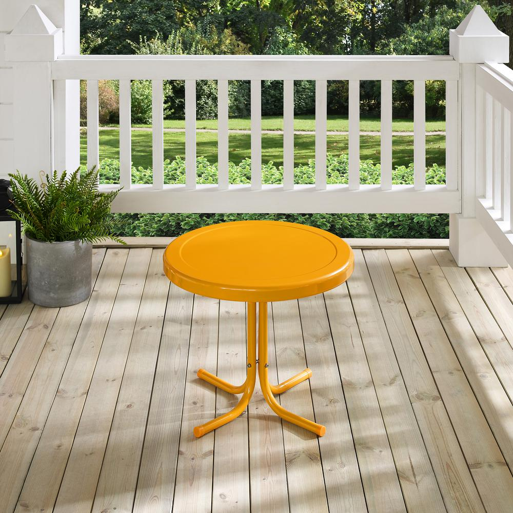 Retro Style Side Table 20 Crosley Outdoor Patio Furniture intended for proportions 1000 X 1000