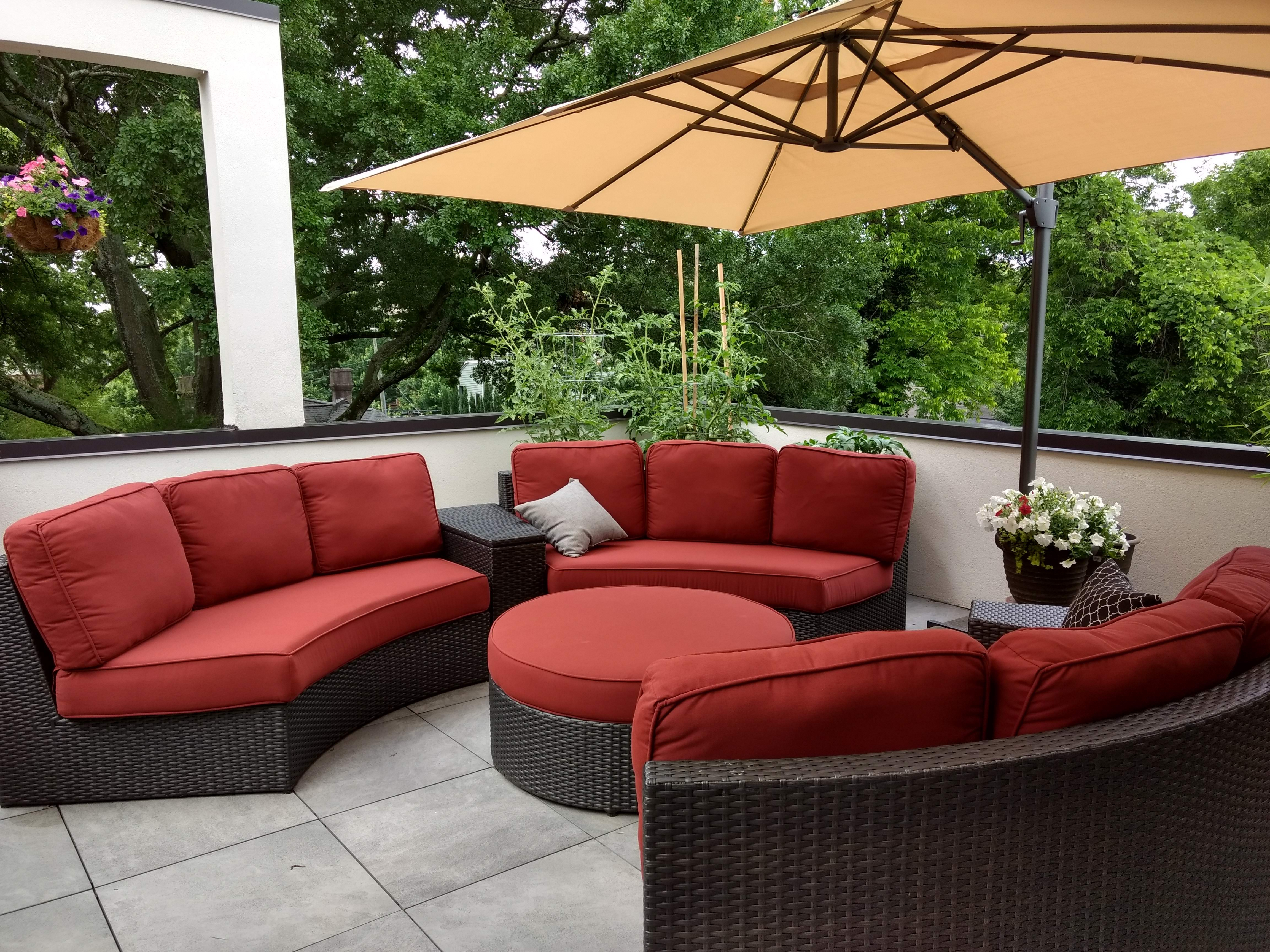 Rooftop Modern Outdoor Design Melissa Galt Interiors throughout sizing 4608 X 3456