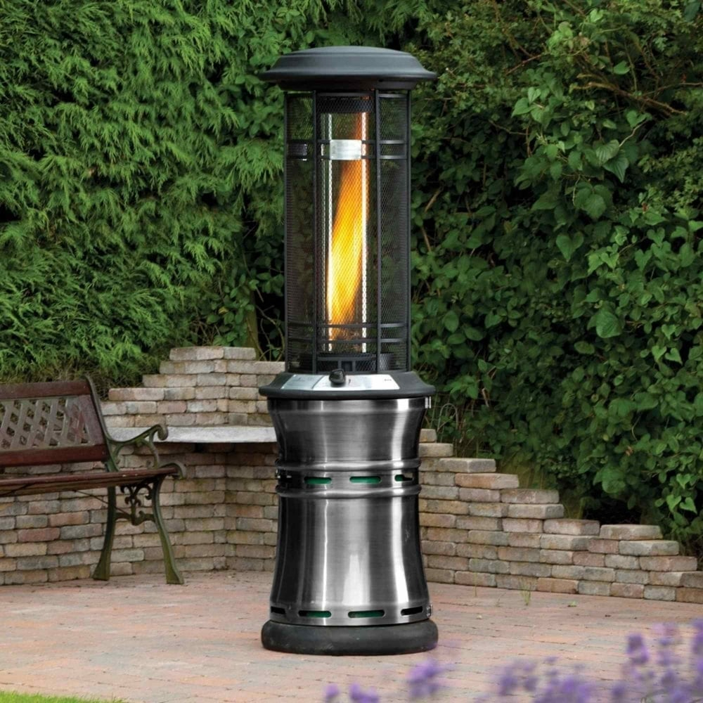 Santorini Flame 10kw Gas Patio Heater for proportions 1000 X 1000