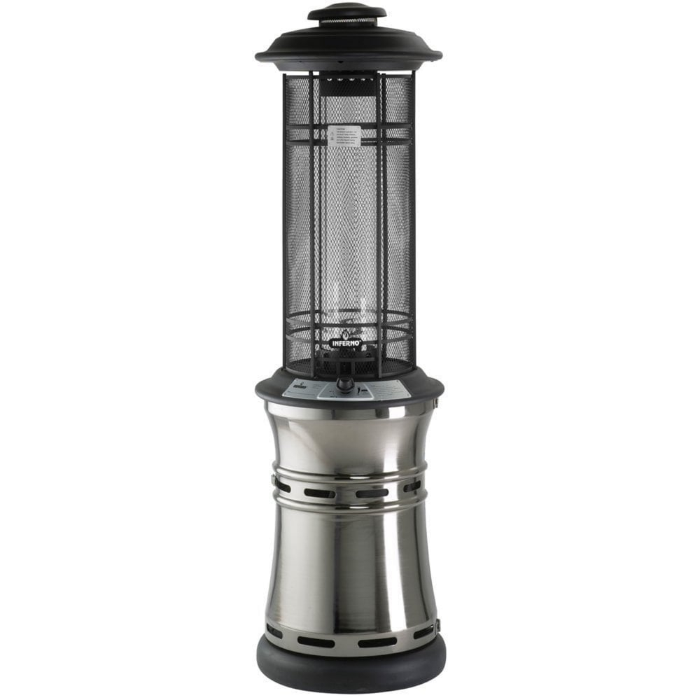 Santorini Flame 10kw Gas Patio Heater throughout measurements 1000 X 1000