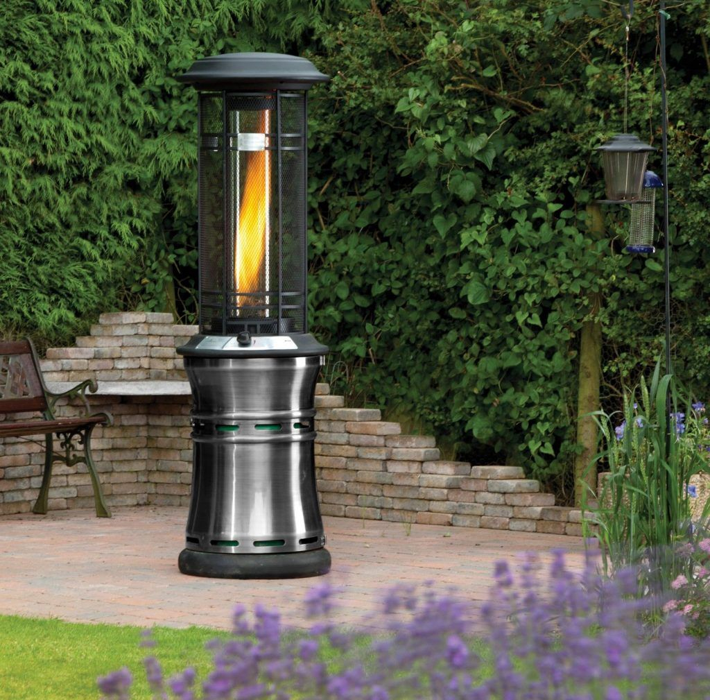 Santorini Real Flame Patio Heater Review Fire Sense intended for proportions 1024 X 1009