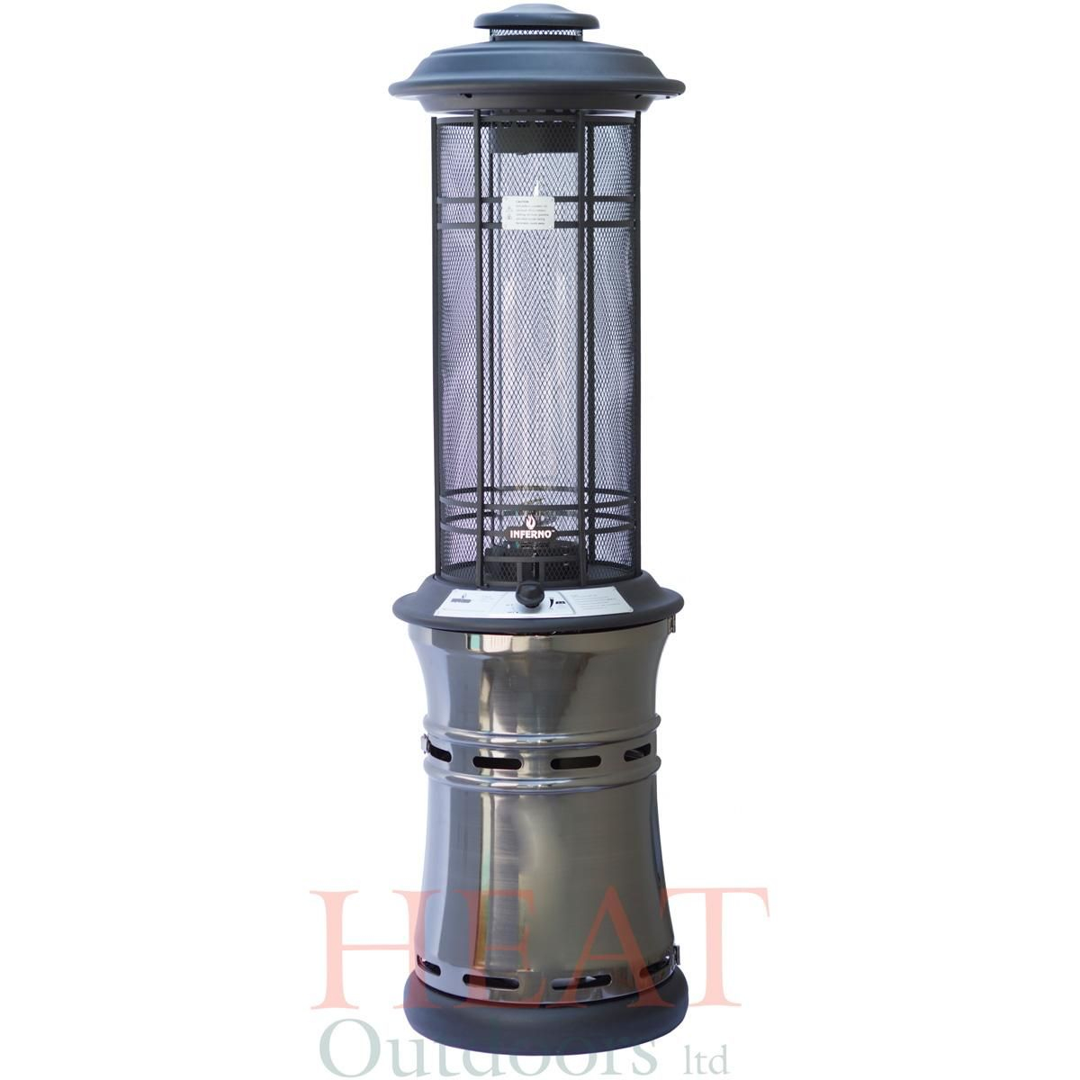 Santorini Spiral Flame Gas Patio Heater Gas Patio Heater with regard to sizing 1200 X 1200